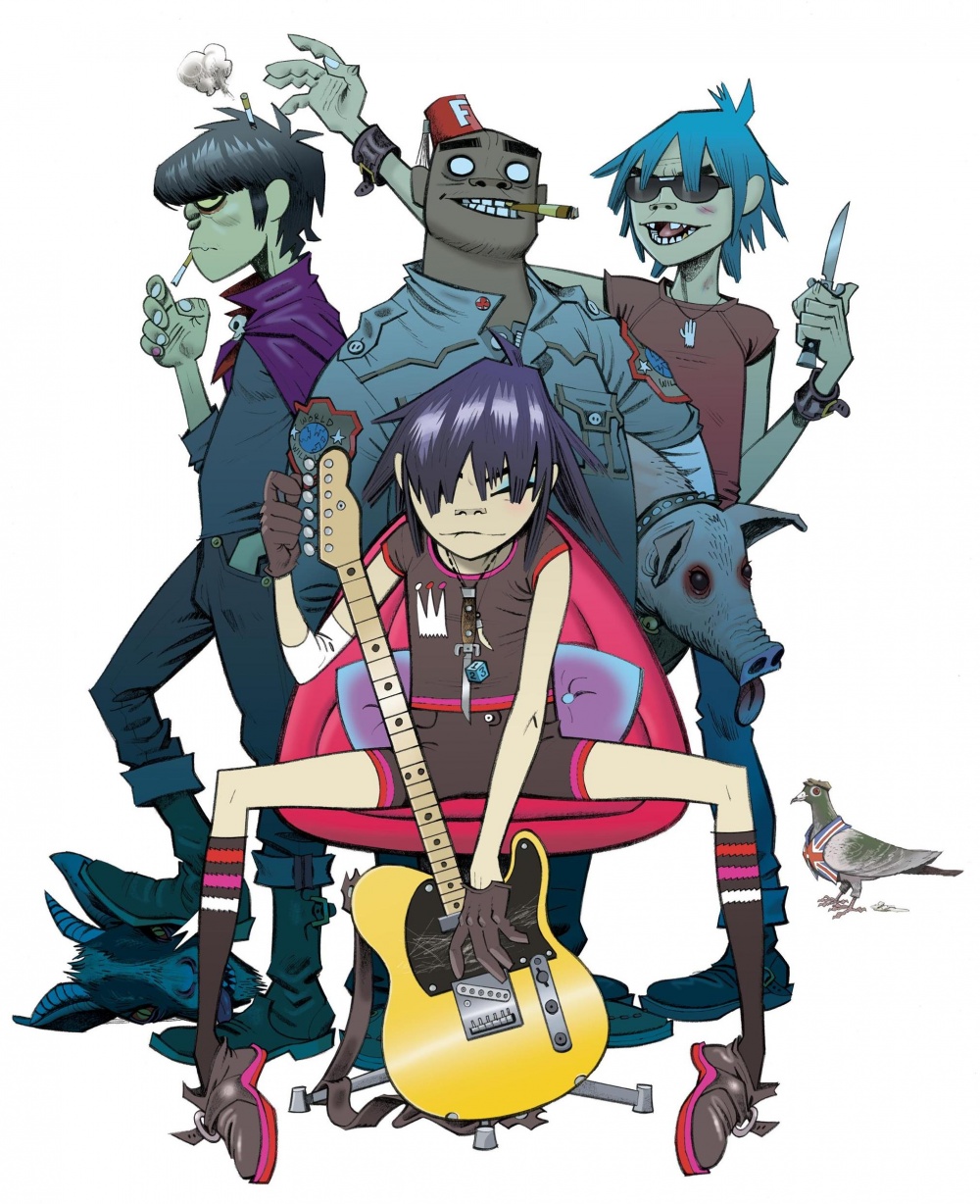 Фото: Gorillaz / Кадр из «Gorillaz» (1998) #2912593