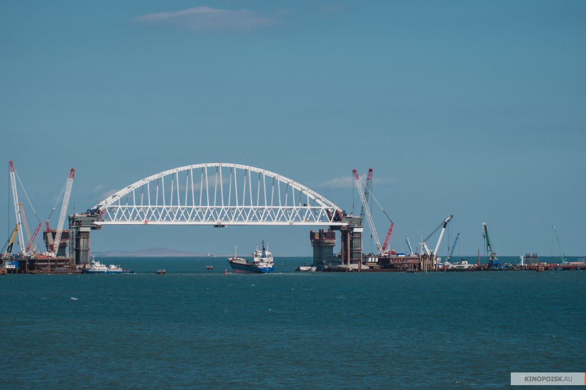 Фото крымский мост сегодня в хорошем качестве