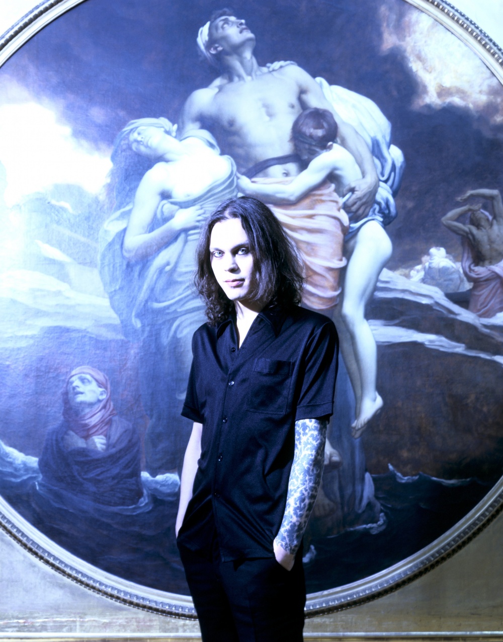 Him beautiful. Ville valo him Band. Ville valo Neon Noir. Живопись Вилли Вало. Карта фаната ville valo.