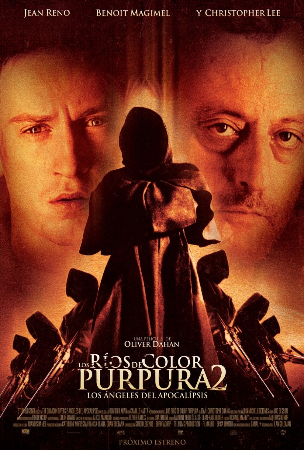 Смотреть Багровые реки 2: Ангелы апокалипсиса (Les rivières pourpres II - Les anges de lapocalypse, 2004) видео Смотреть Багровые реки 2: Ангелы апокалипсиса (Les rivières pourpres II - Les anges de lapocalypse, 2004) видео