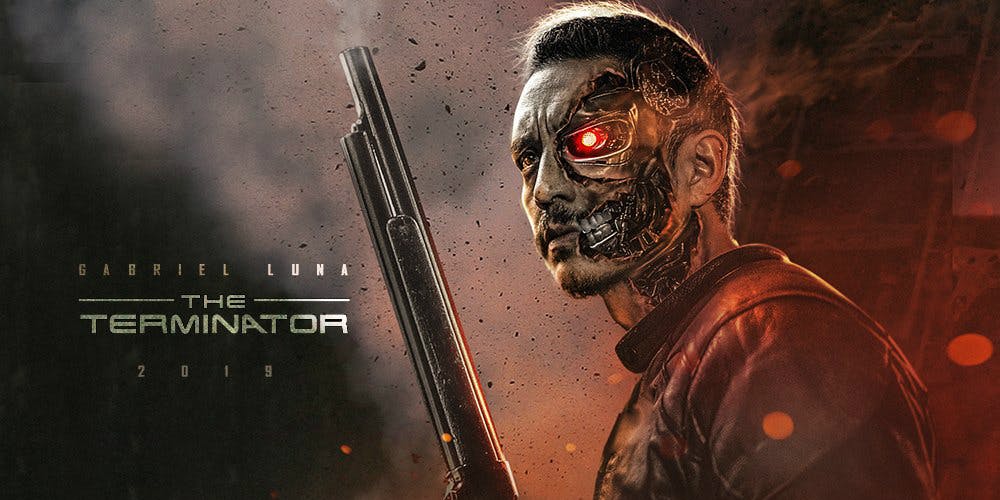 Postery Terminator Tyomnye Sudby Fan Art Filma Terminator Tyomnye Sudby 2019 3326680