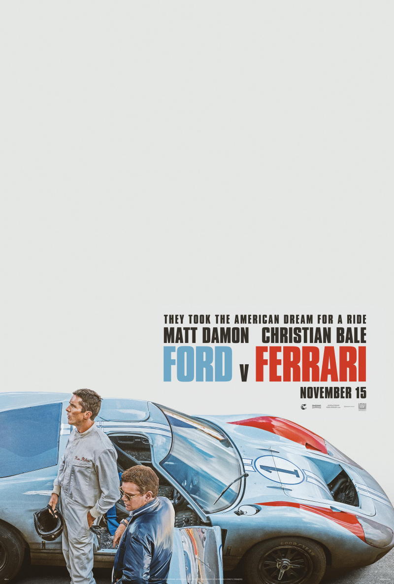 В прокат выходит фильм Ford v Ferrari