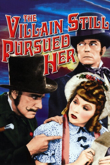 Постер к фильму Ее по-прежнему преследует негодяй (1940)