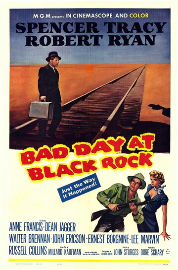 Постер к фильму Плохой день в Блэк Роке (1955)