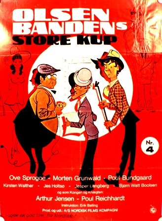 Постер к фильму Большое ограбление банды Ольсена (1972)