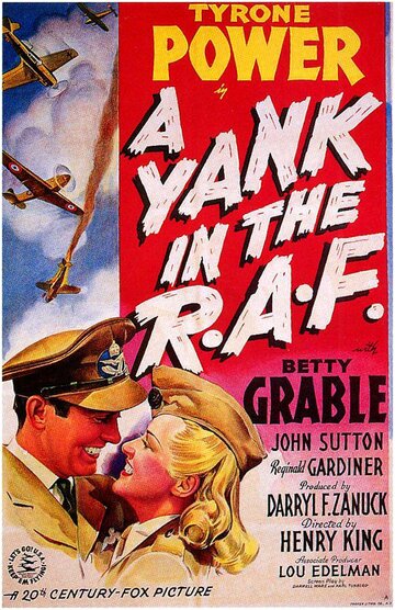Постер к фильму Янки в королевских ВВС (1941)