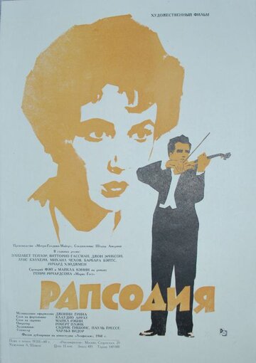 Постер к фильму Рапсодия (1954)