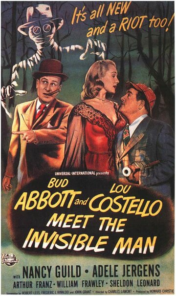 Постер к фильму Эббот и Костелло встречают человека-невидимку (1951)