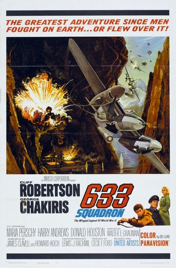 Постер к фильму Эскадрилья 633 (1963)