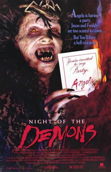 Постер к фильму Ночь демонов (1987)