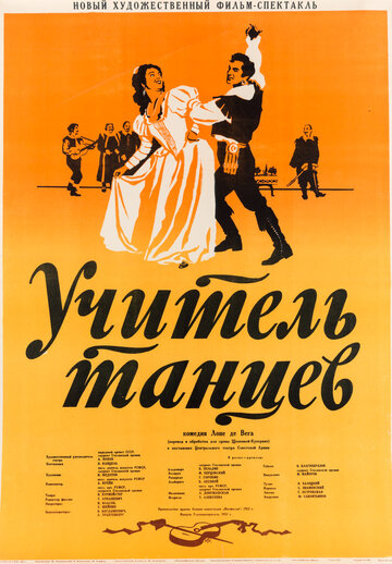 Постер к фильму Учитель танцев (1952)