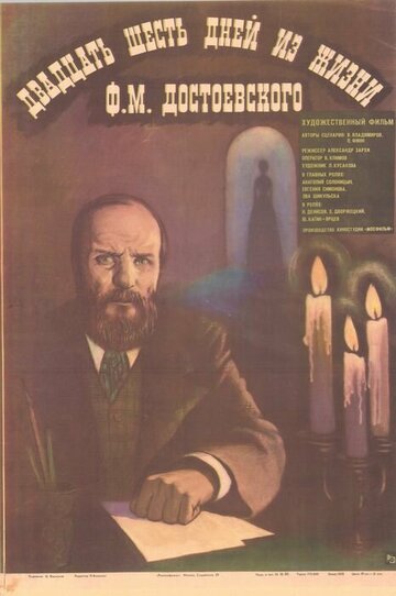 Постер к фильму Двадцать шесть дней из жизни Достоевского (1980)