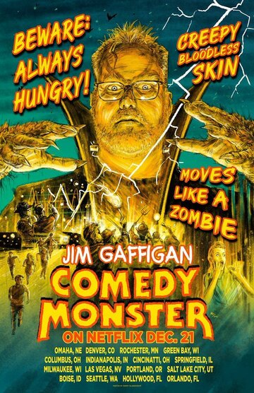 Постер к фильму Джим Гэффиган: Гений комедии (2021)