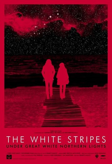 Постер к фильму The White Stripes под северным сиянием (2009)