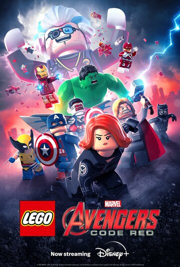 Постер к фильму LEGO-Мстители: Красный Код (2023)