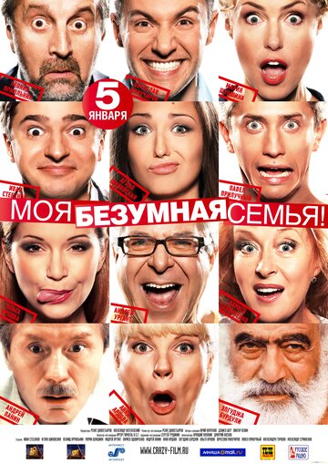 Постер к фильму Моя безумная семья (2011)