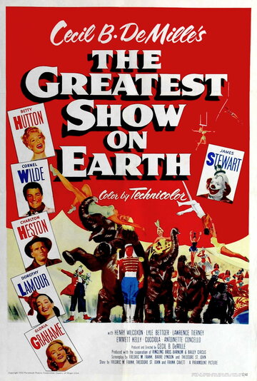 Постер к фильму Величайшее шоу мира (1952)