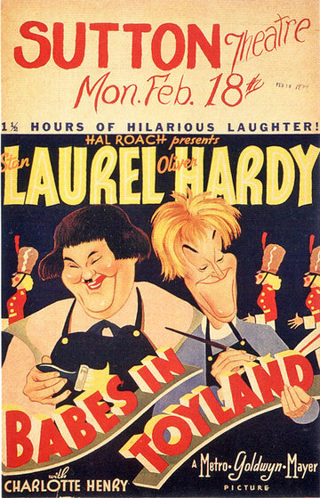 Постер к фильму Марш деревянных солдатиков (1934)