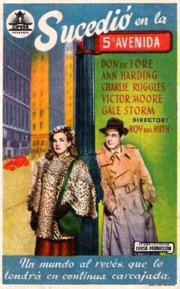 Постер к фильму Это случилось на Пятой авеню (1947)