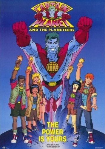 Постер к сериалу Команда спасателей Капитана Планеты (1990)